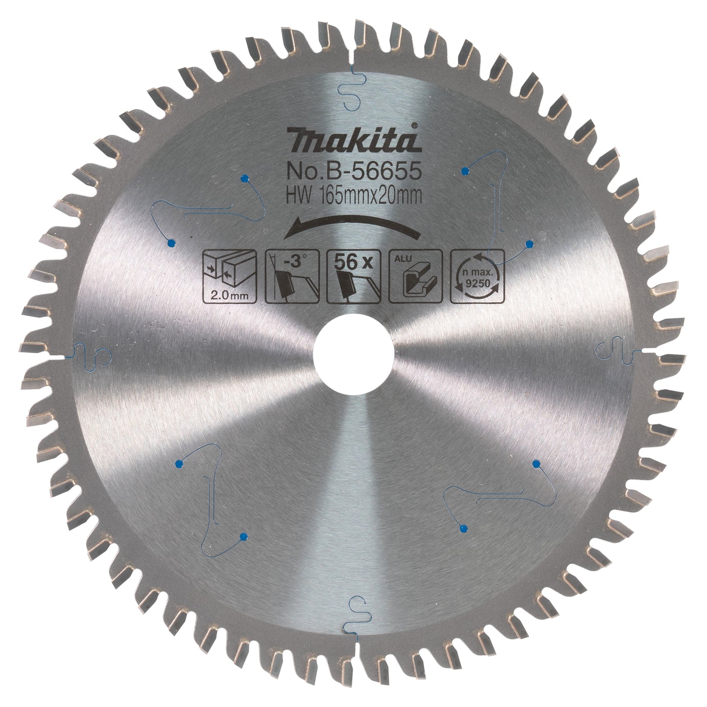 T.C.T Saw Blades for Wood - 165mm