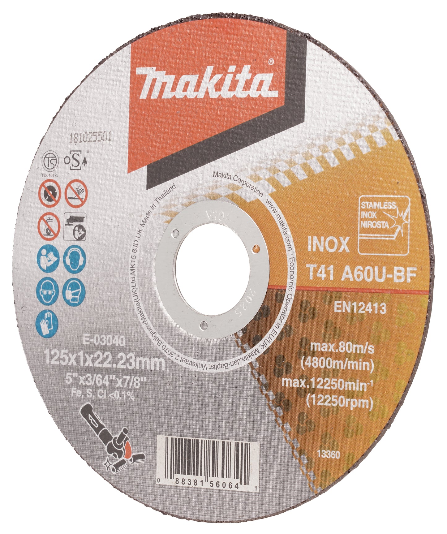 Makita Metal Cutting Discs